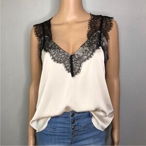 New Vici Escape by Blu Pepper lace Tank Top